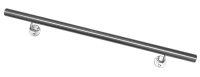 Edelstahl Handlauf 42,4 x 2,0 mm - ohne Abdeckrosetten